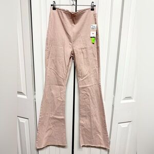 Women's Pink Flare Jeans